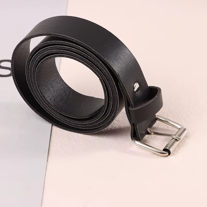 Ceinture en cuir PU pour enfants, sangles de taille pour garçons et filles, vêtements pour enfants, 