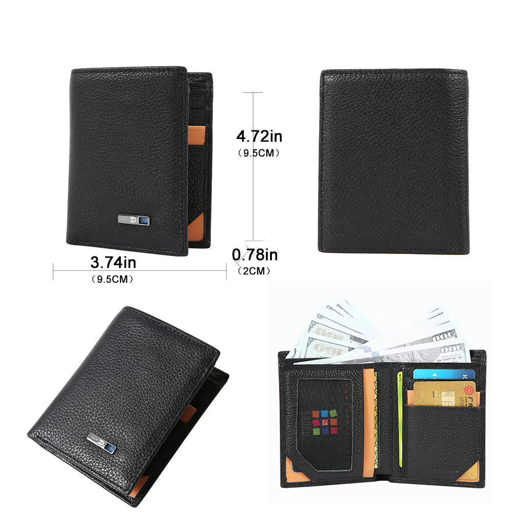 Portefeuille homme gp Tracker pour portefeuille Android et IOS portefeuille intelligent pour Gentlem