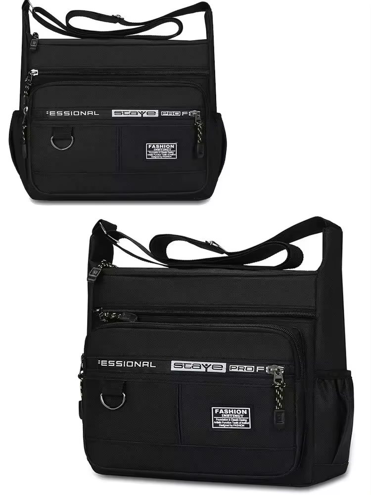 Sac à bandoulière pour homme, sac de rangement tendance, sacs à bandoulière pour affaires et loisirs