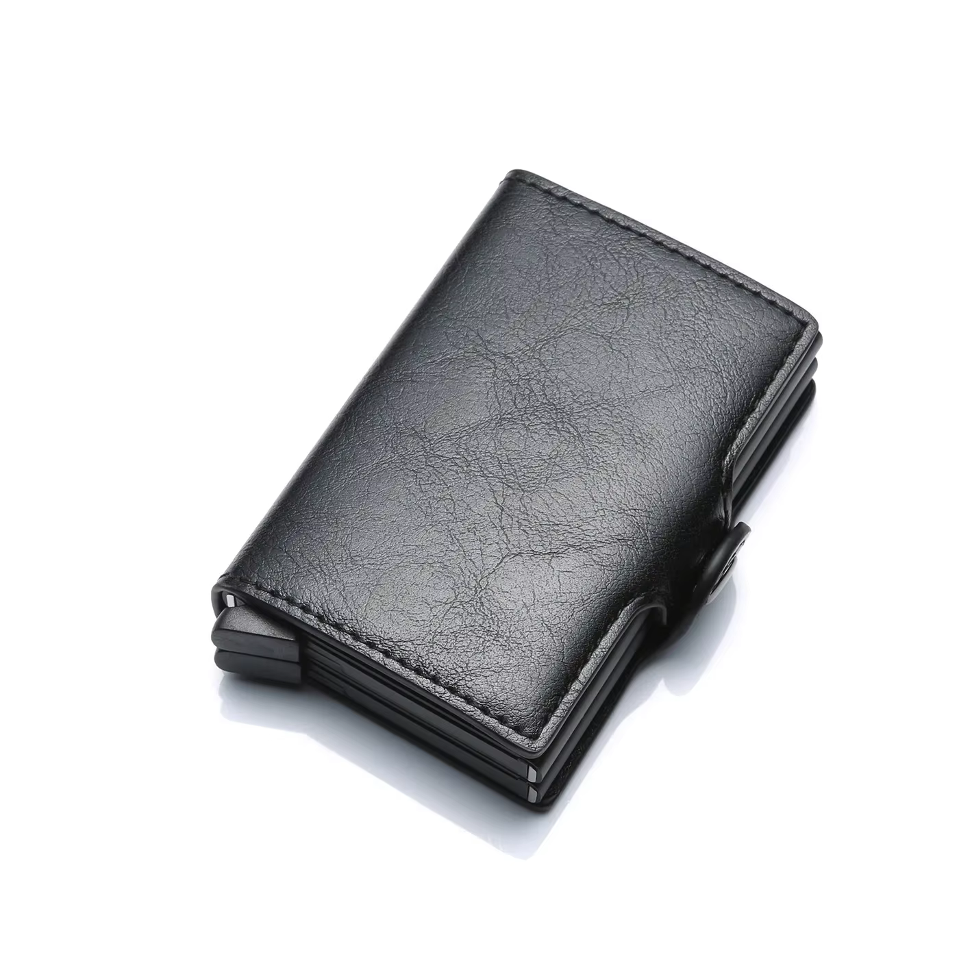 Portefeuilles de luxe pour hommes, portefeuille mince en Fiber de carbone, 14 porte-cartes, petit sa