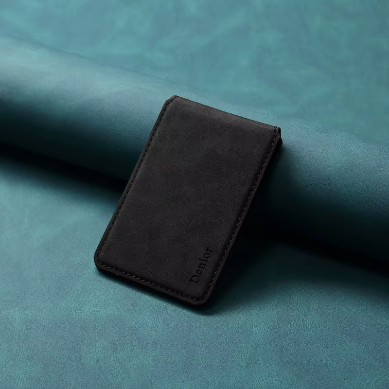 Porte-cartes en cuir pour hommes, fonction appropriée, étui de téléphone, porte-cartes de luxe, port
