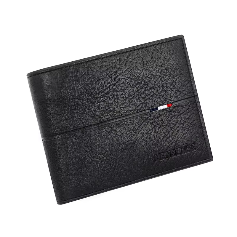 Portefeuille pour homme, grande capacité, multifonction, portefeuille court, multi-emplacements, fer