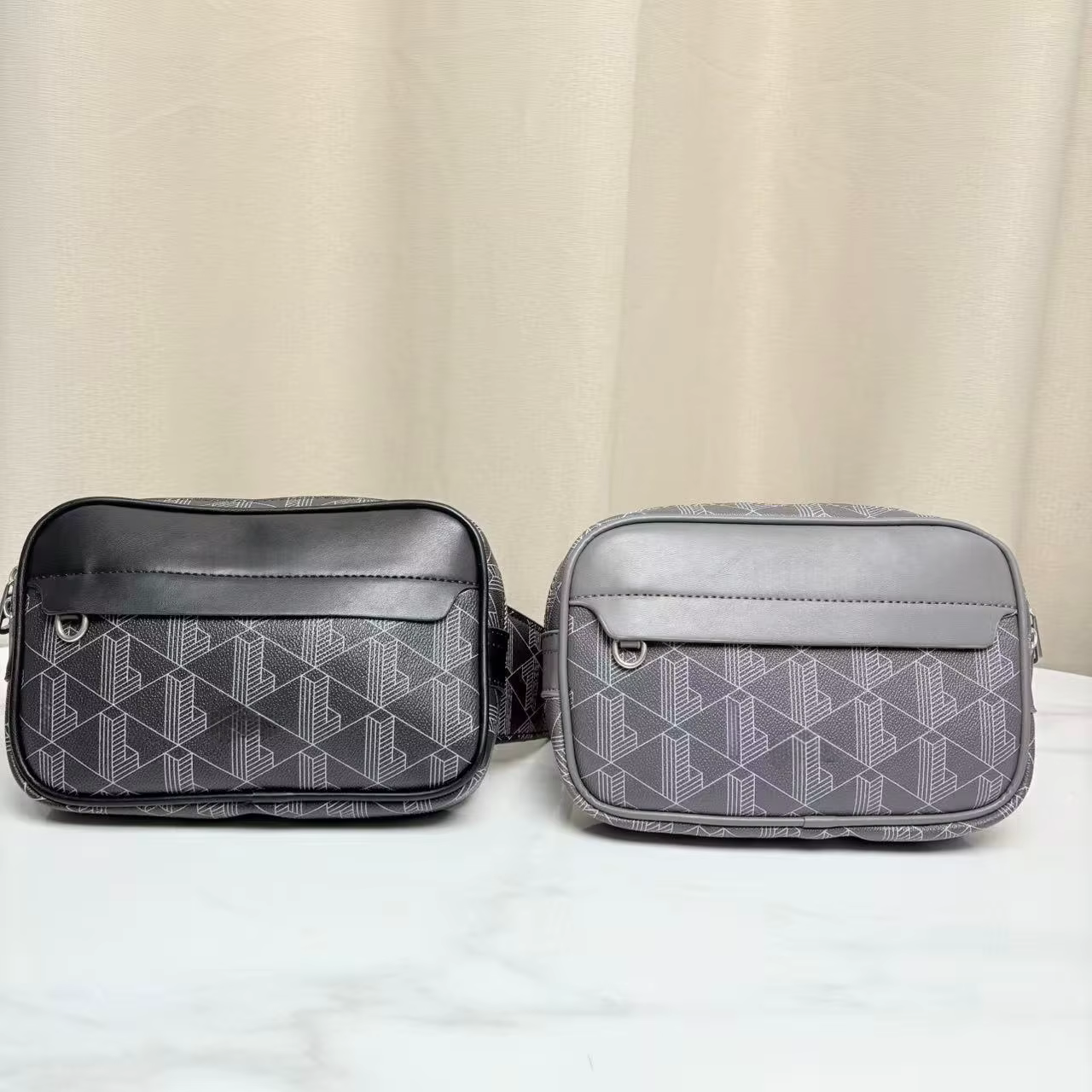 Sac banane Monogram en cuir PU de qualité supérieure