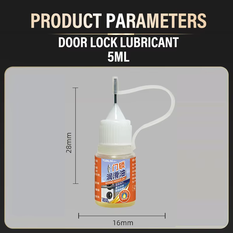 Lubrifiant pour serrures de porte coulissante, 5-50ML, graisse mécanique multifonctionnelle longue d
