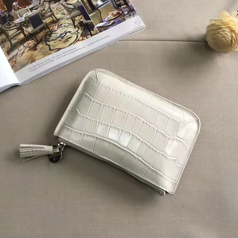 Porte-monnaie en cuir véritable pour hommes et femmes, mini portefeuille, fermeture éclair, affaires