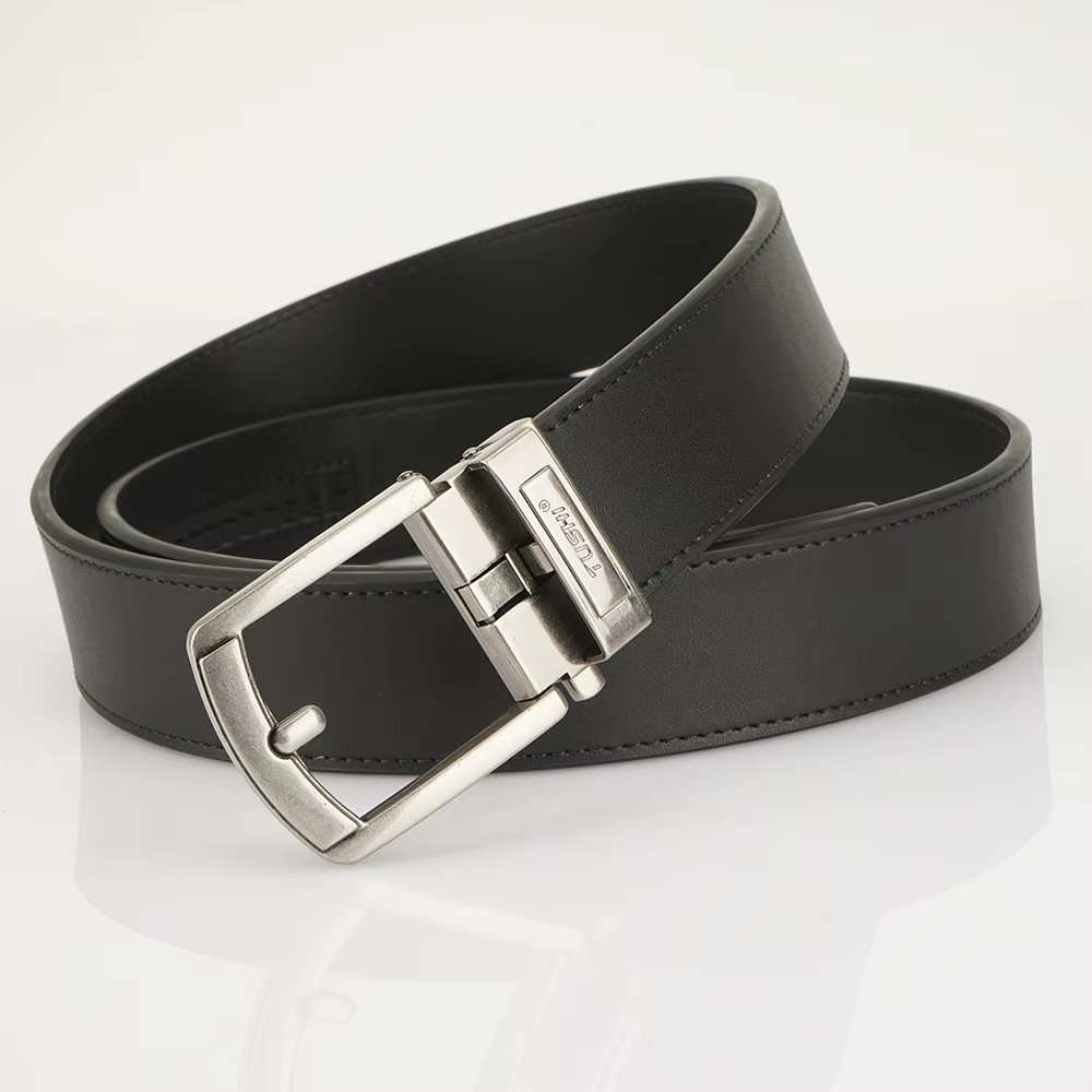 TUSHI nouvelle mode ceinture en cuir ceinture tactique pour hommes en métal boucle automatique pisto