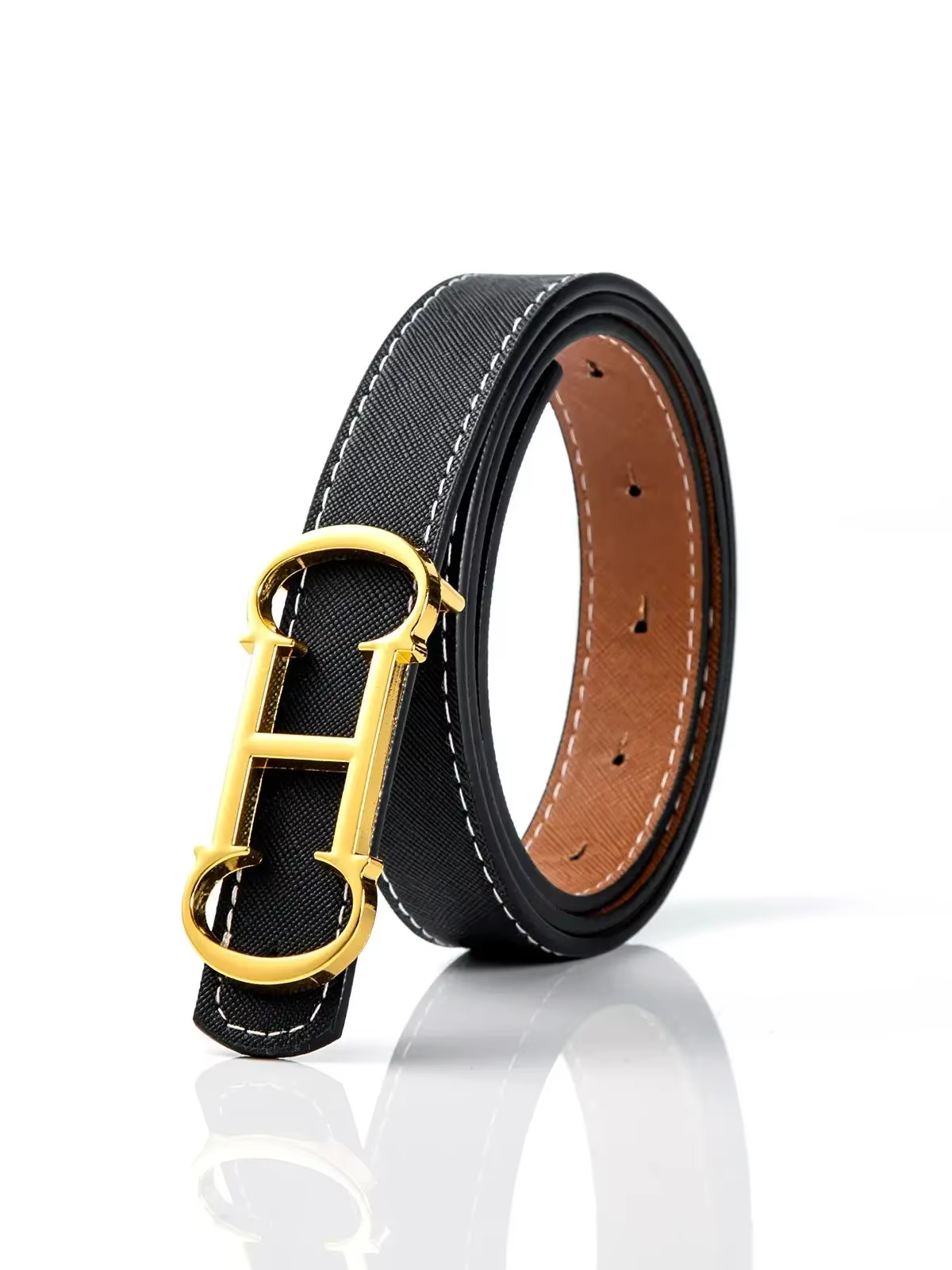 Ceinture pour femme en alliage, design luxueux, décoration en jean, ceinture vintage pour femme