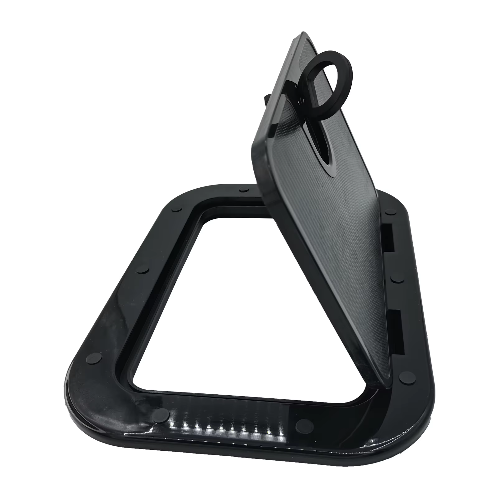 Trappe d'accès de pont de bateau marin, porte noire avec couvercle ABS, Anti-vieillissement, Anti-Im