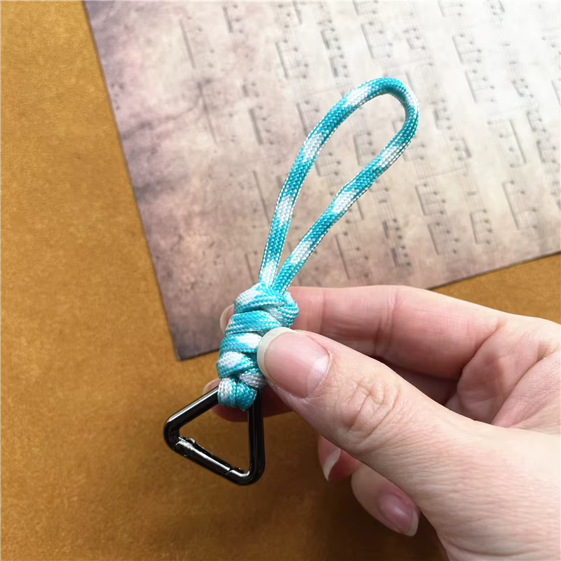 RapMetal-Sangle de porte-clés en nylon faite à la main, ULJOPremium, pendentif universel prédire, la