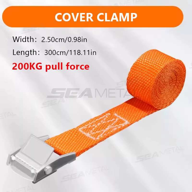 BLALION 3/4/6M sangle de chargement avec boucle ceinture d'arrimage moto voiture vélo corde de remor