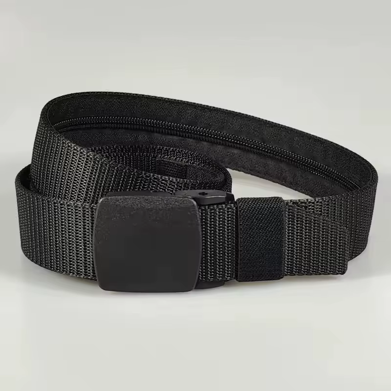 Nouveau voyage argent Anti-vol ceinture taille sac femmes Portable caché argent sangle ceinture port