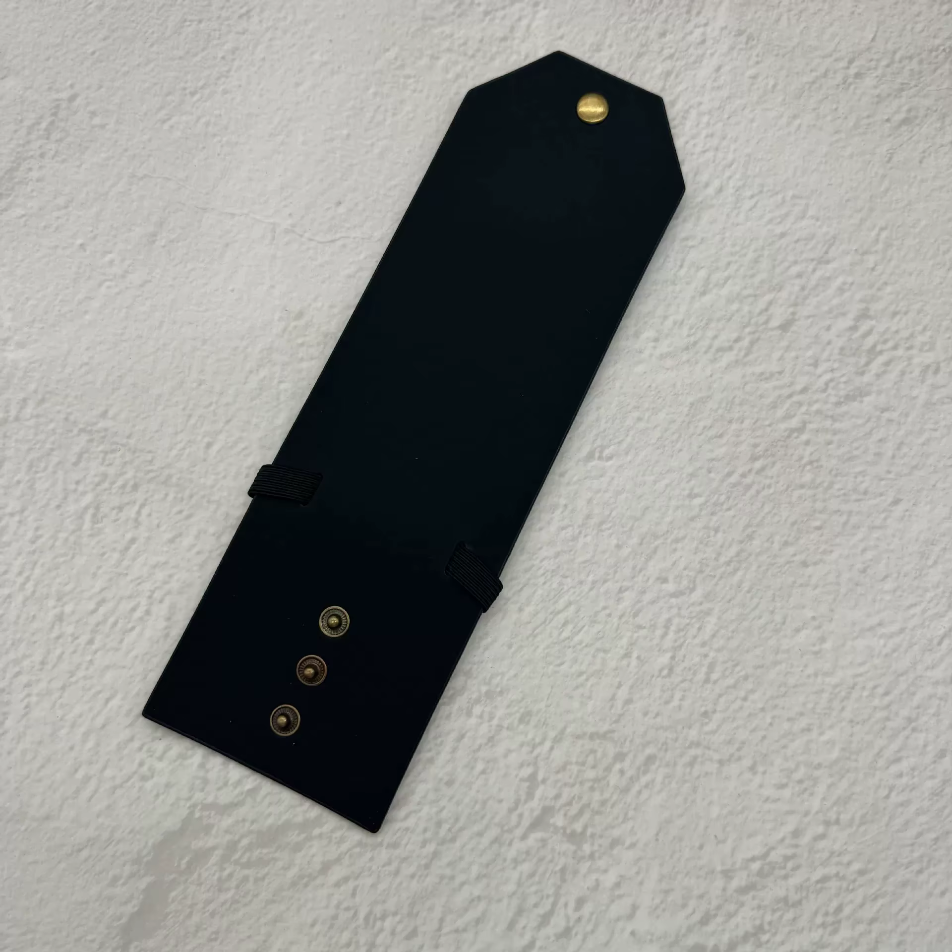 Porte-monnaie à accès rapide — Portefeuille en cuir PU / Porte-billets — Clip organisateur, porte-bi