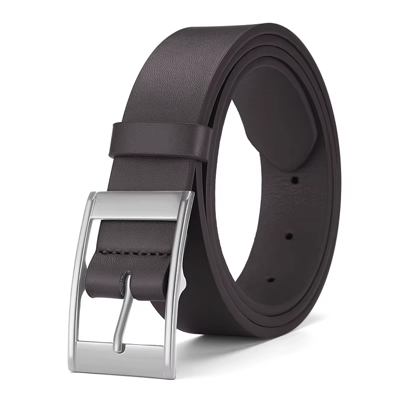 Nouvelle ceinture de luxe pour hommes ceinture en cuir PU boucle ardillon en métal de haute qualité 