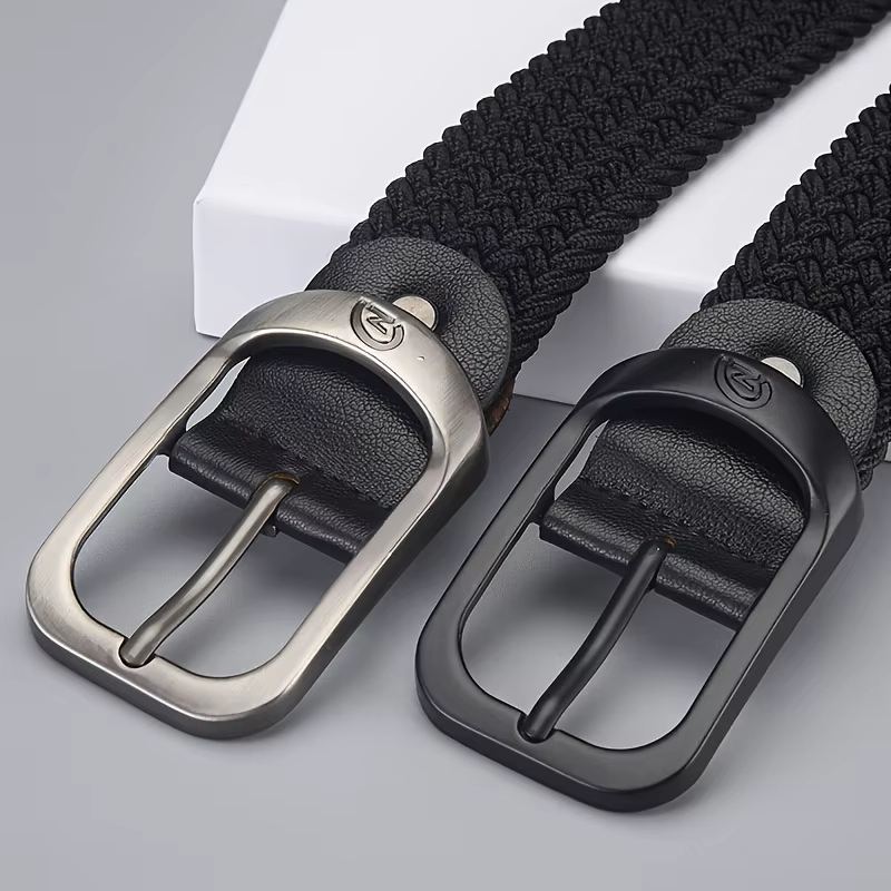 Ceinture élastique tissée décontractée pour hommes et femmes, ceinture de sport de plein air, ceintu