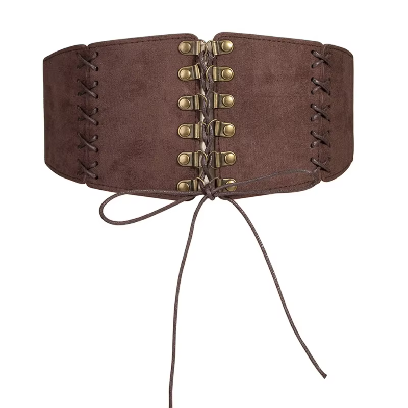 Ceinture large façonnant taille, ceinture chevalier médiéval, Corset féminin, Costume