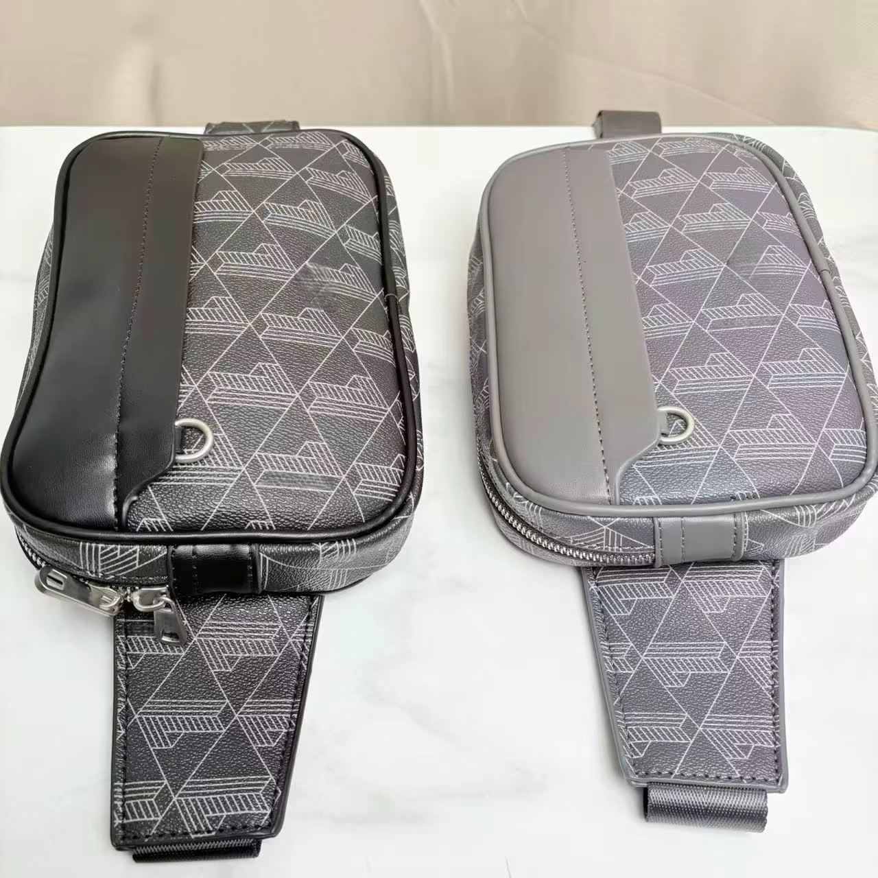 Sac banane Monogram en cuir PU de qualité supérieure