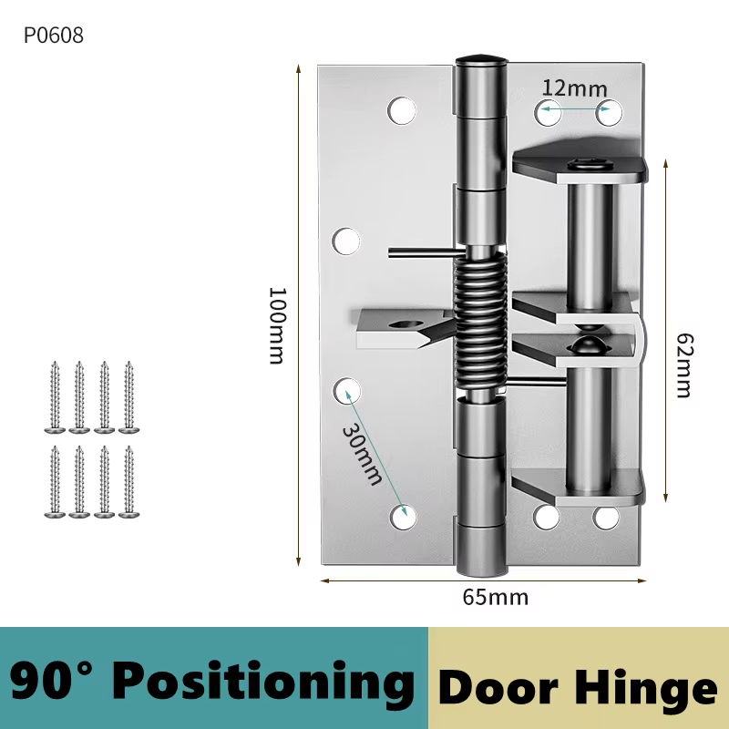 Ferme-porte automatique multifonctionnel 3 en 1, robustes, portes invisibles à fermeture automatique