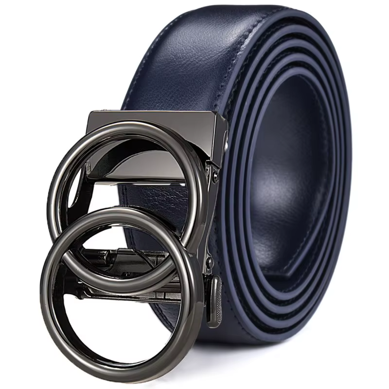 Ceinture à cliquet pour femmes, jean, mode, boucle automatique, ajustement personnalisable, Design à
