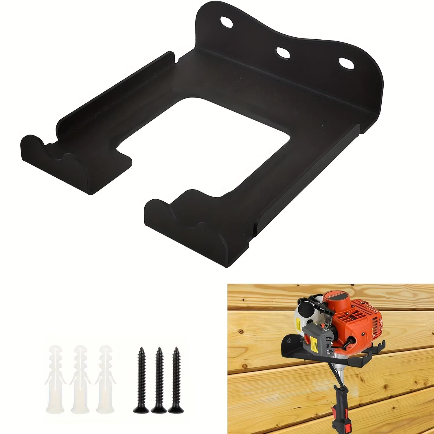 Support de rangement pour tondeuse à gazon, support mural pour outils de jardin, porte-tondeuse à ga