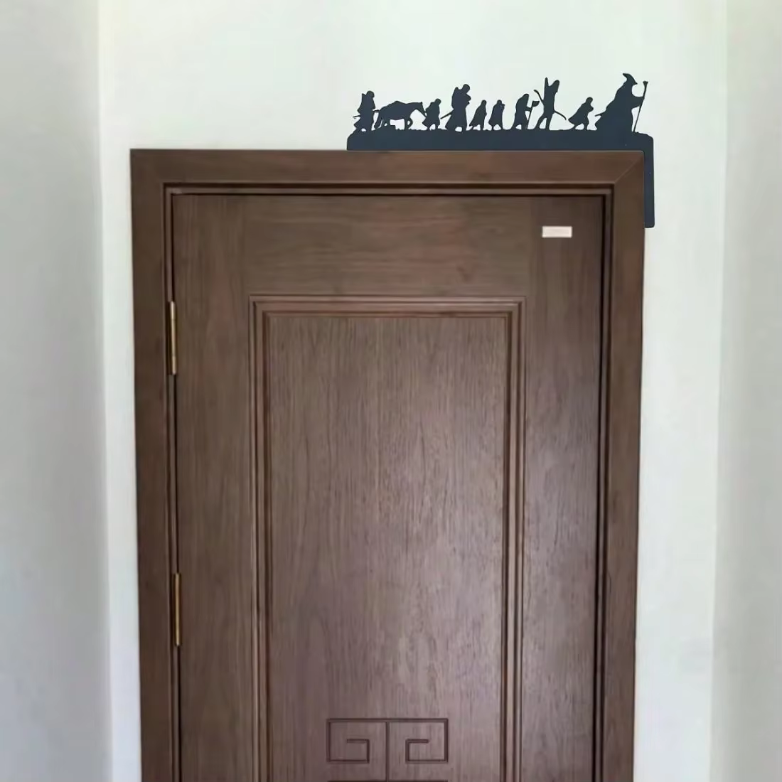 Protection de porte d'angle, antirouille, imperméable, décoration moderne et élégante pour la maison