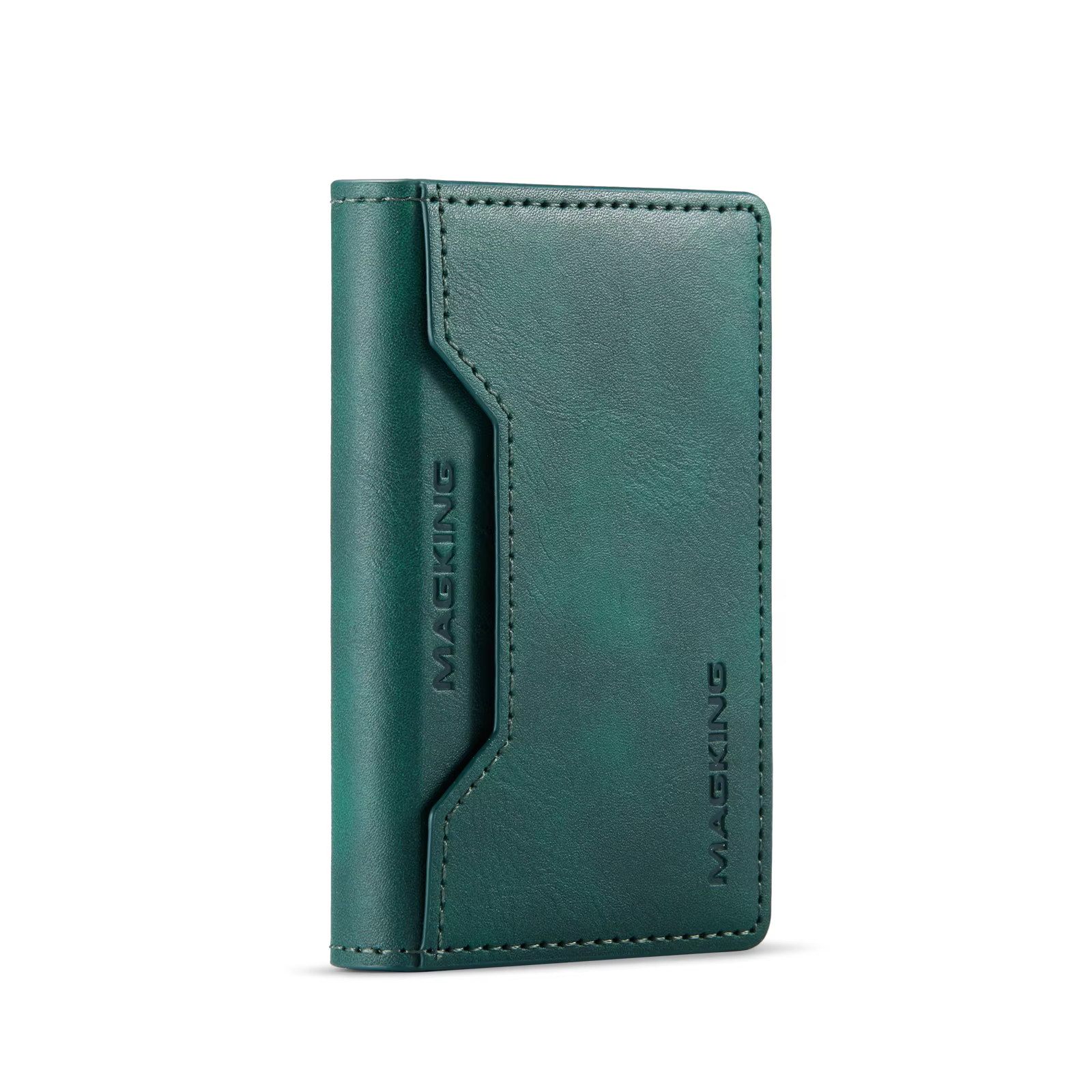 DG.MING(MAGKING)-Portefeuille magnétique en cuir de qualité supérieure, mini sac à main pliable, por