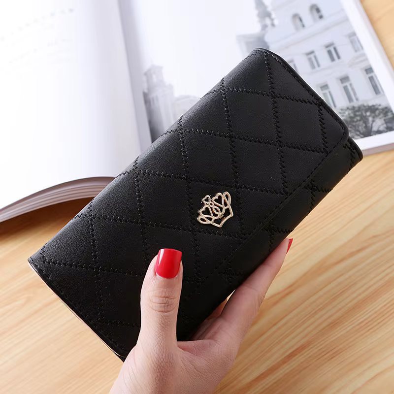 Portefeuille Long de grande capacité pour femmes, porte-monnaie pour téléphone portable, Style frais