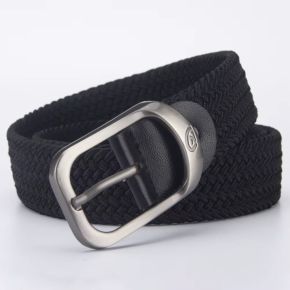 Ceinture élastique tissée décontractée pour hommes et femmes, ceinture de sport de plein air, ceintu