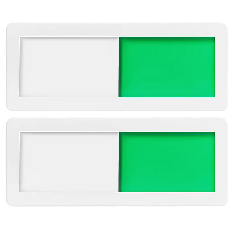 Plaque d'identification de porte de bureau, 2 pièces, indicateur en acrylique occupé, salle de réuni