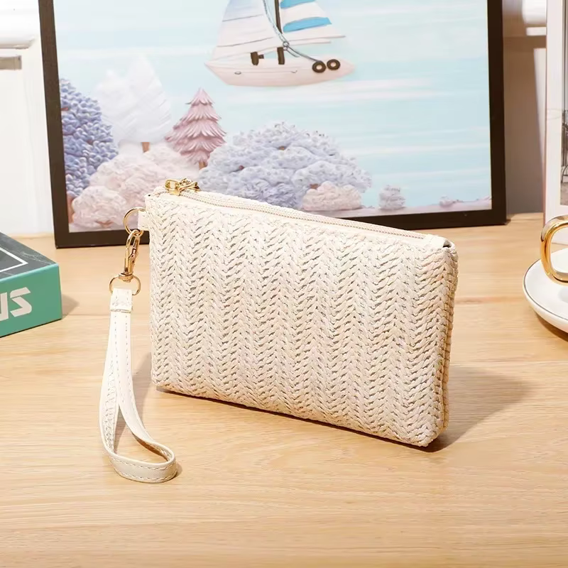 Nouveau portefeuille Long à fermeture éclair pour femmes, porte-monnaie Simple, porte-carte, mode ré