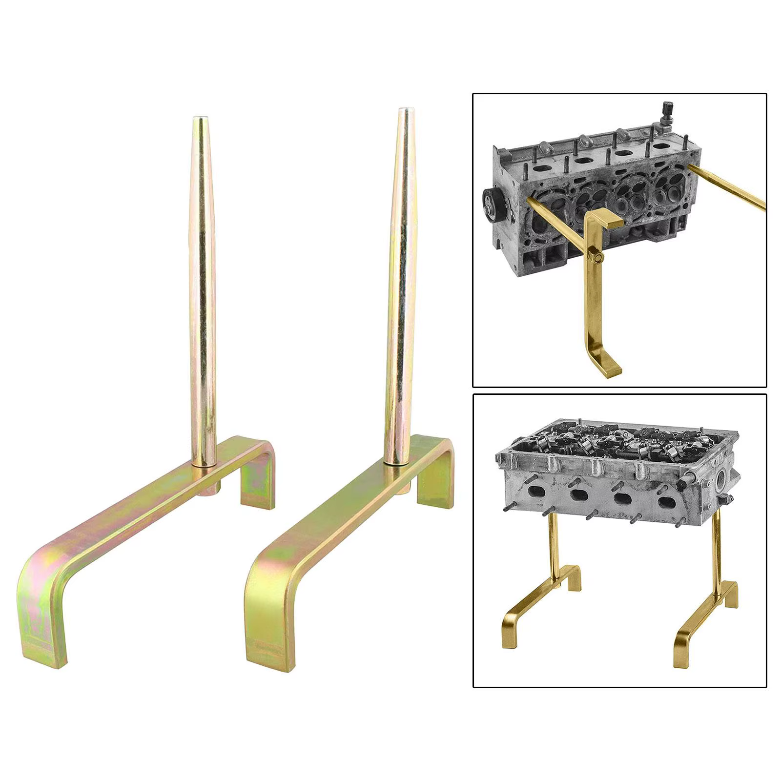 Support de tête d'intervalles de moteur robuste, support de tête pour l'entretien du moteur, voiture