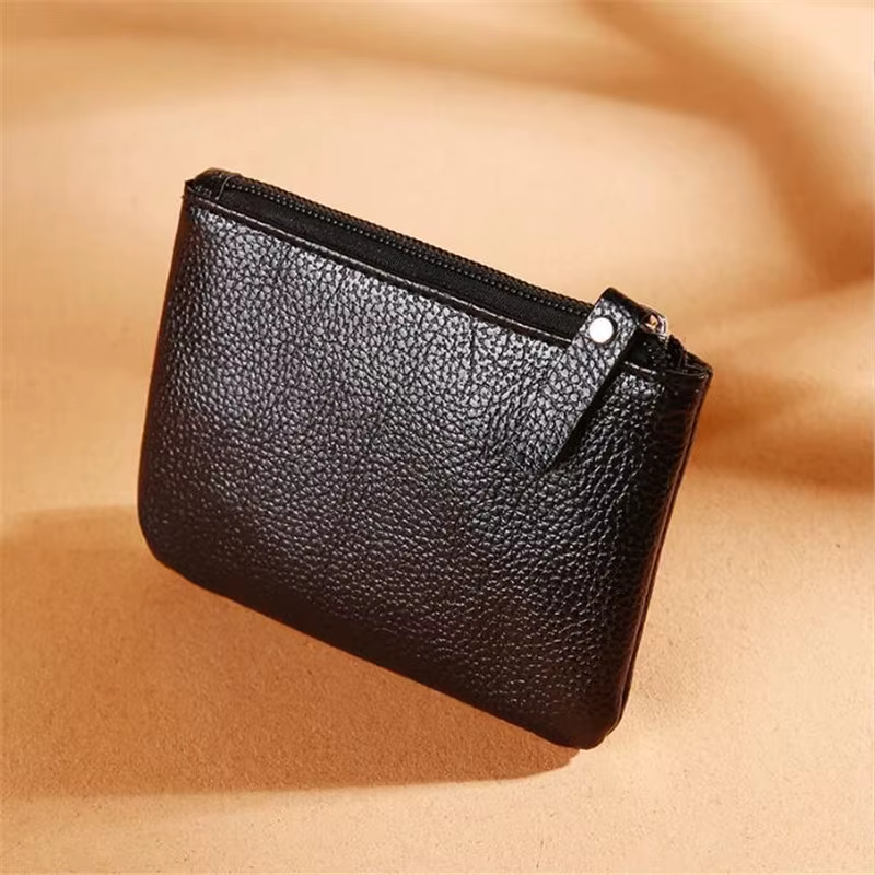 Porte-monnaie motif Litchi en cuir PU pour femme, nouveau Mini portefeuille de marque de luxe de sty