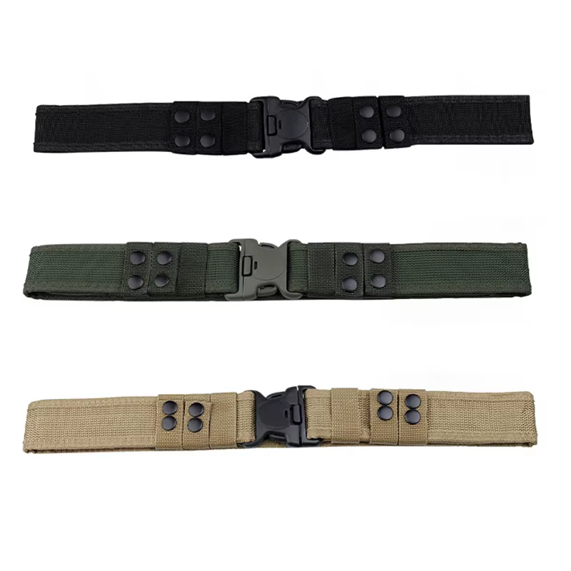 Ceinture tactique de Camouflage en plein air pour hommes, ceinture en tissu Oxford, ceinture d'alpin