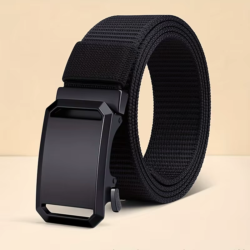 Ceinture en toile à boucle automatique de qualité supérieure – Vêtements de travail tactiques durabl