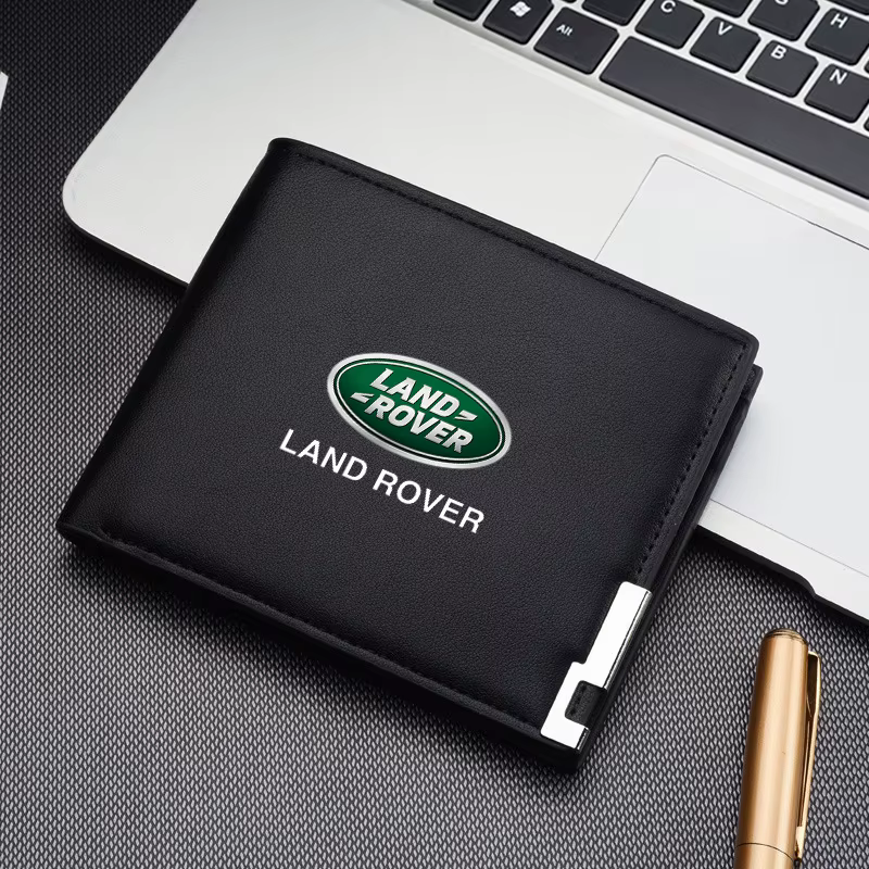 Portefeuille professionnel en cuir PU pour permis de conduire et cartes de crédit, pour Land Rover D