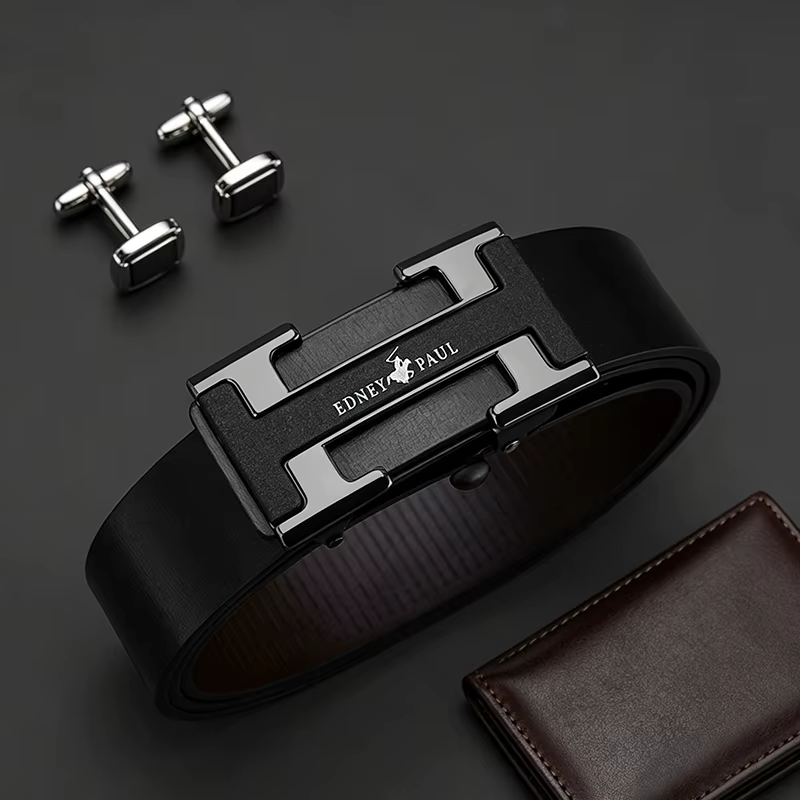 Ceinture en cuir élégante pour homme, ceintures tendance pour la vie quotidienne, les loisirs, les f