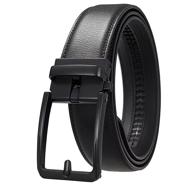 Top qualité hommes ceintures noires de luxe réglable en cuir véritable marron ceinture pour hommes 3