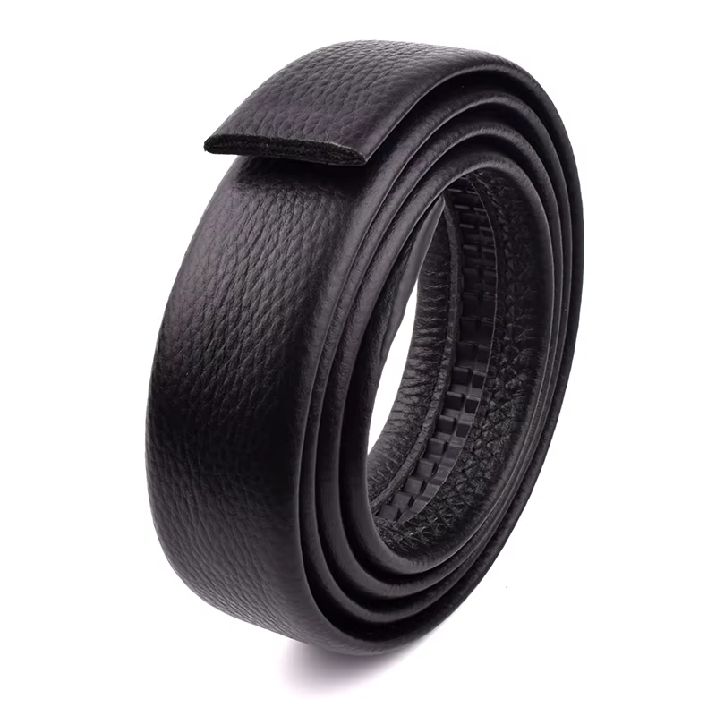 Ceinture antivol en cuir véritable pour hommes et femmes, fermeture éclair, sangle de taille, cachet