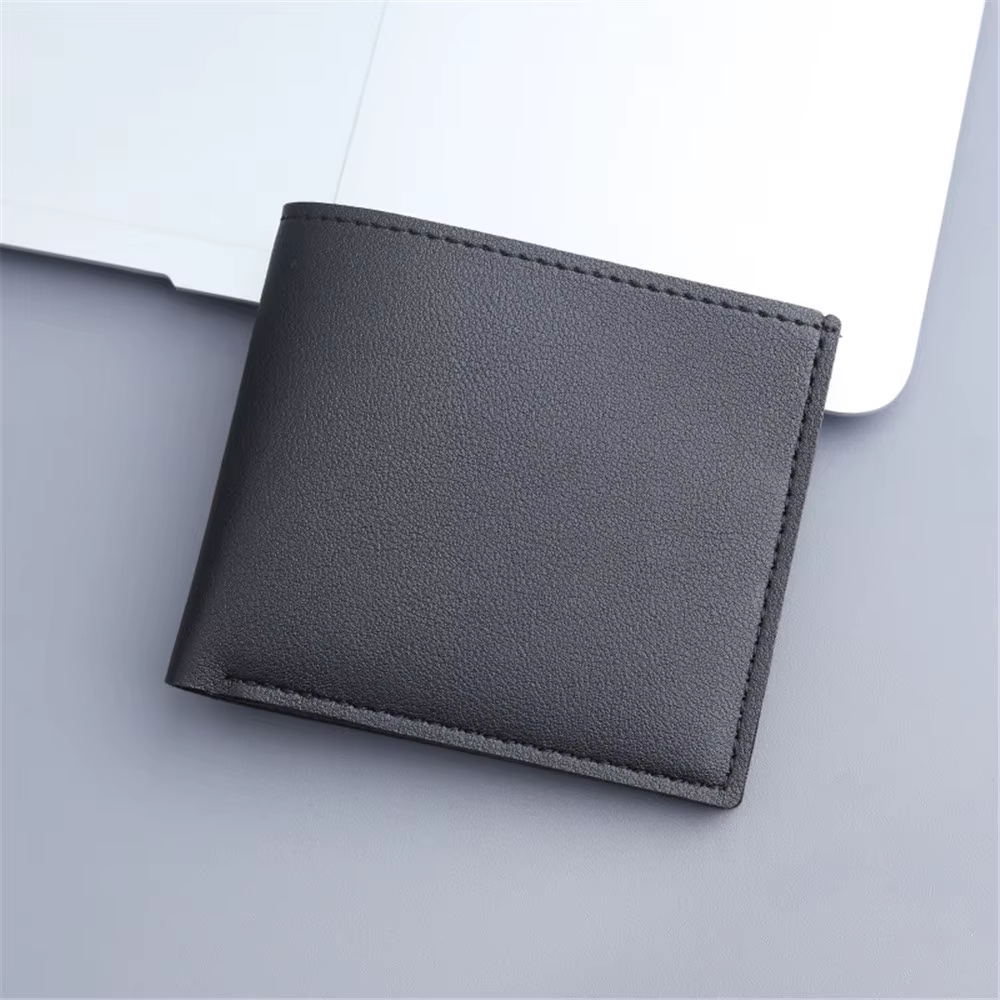 Portefeuilles courts en cuir PU vintage pour hommes, porte-cartes de crédit masculin, petits porte-m