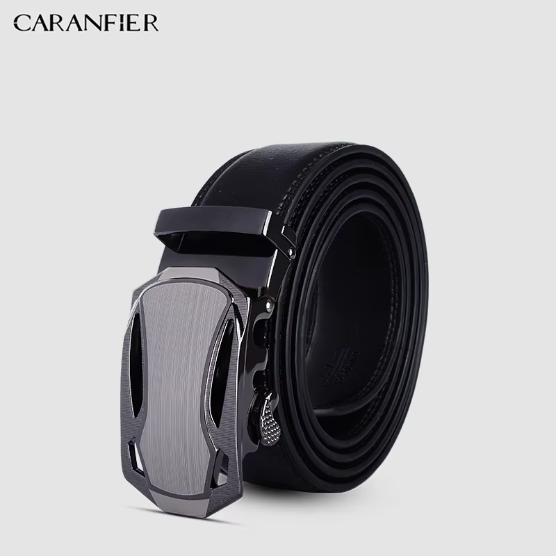 CARANFIER marque ceinture hommes 100% bonne qualité peau de vache véritable luxe cuir hommes ceintur