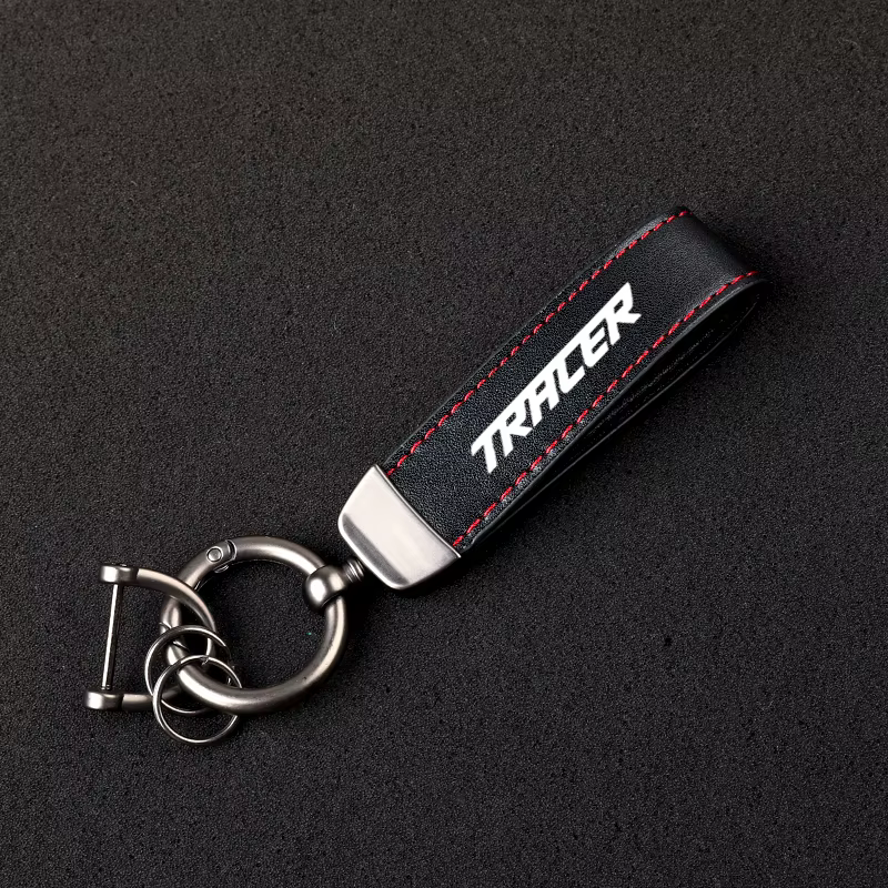 Porte-clés de moto en cuir de qualité supérieure, chaîne avec logo, accessoires pour YAMAHA ggler 90