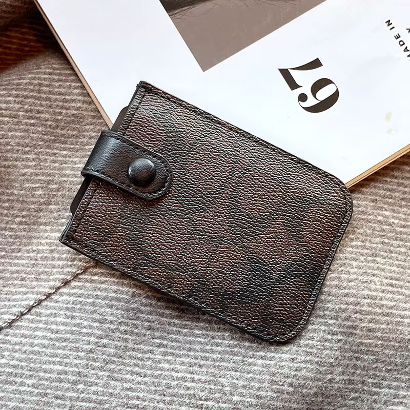 Nouveaux Portefeuilles de Luxe pour Femmes, Porte-Cartes Multifonction en Cuir PU, Petit Sac à Carte