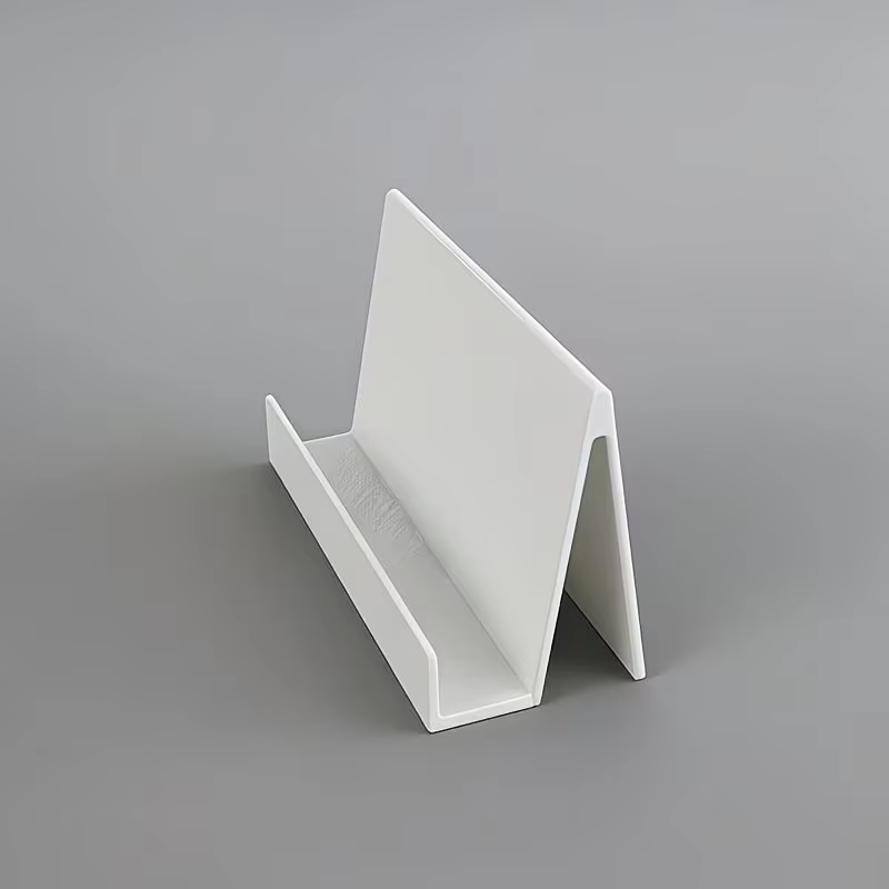 Porte-cartes de visite élégant et pratique, organisateur de bureau en plastique, pour ranger et prés