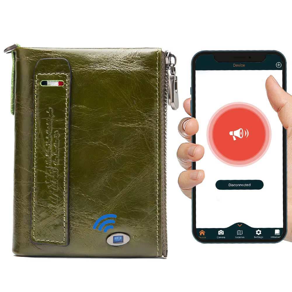Portefeuille intelligent pour femmes levis gps suivi étiquettes d'air pour les femmes cadeau de noël