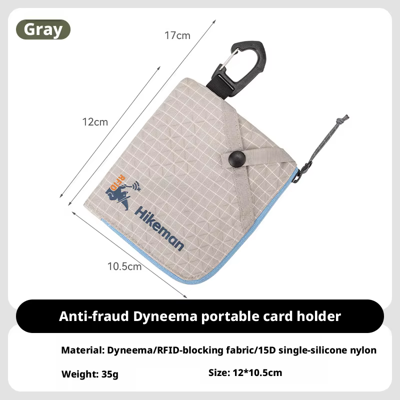 HIKEMAN Porte-cartes et porte-documents, protection antivol pour voyages à l'étranger, sac de rangem