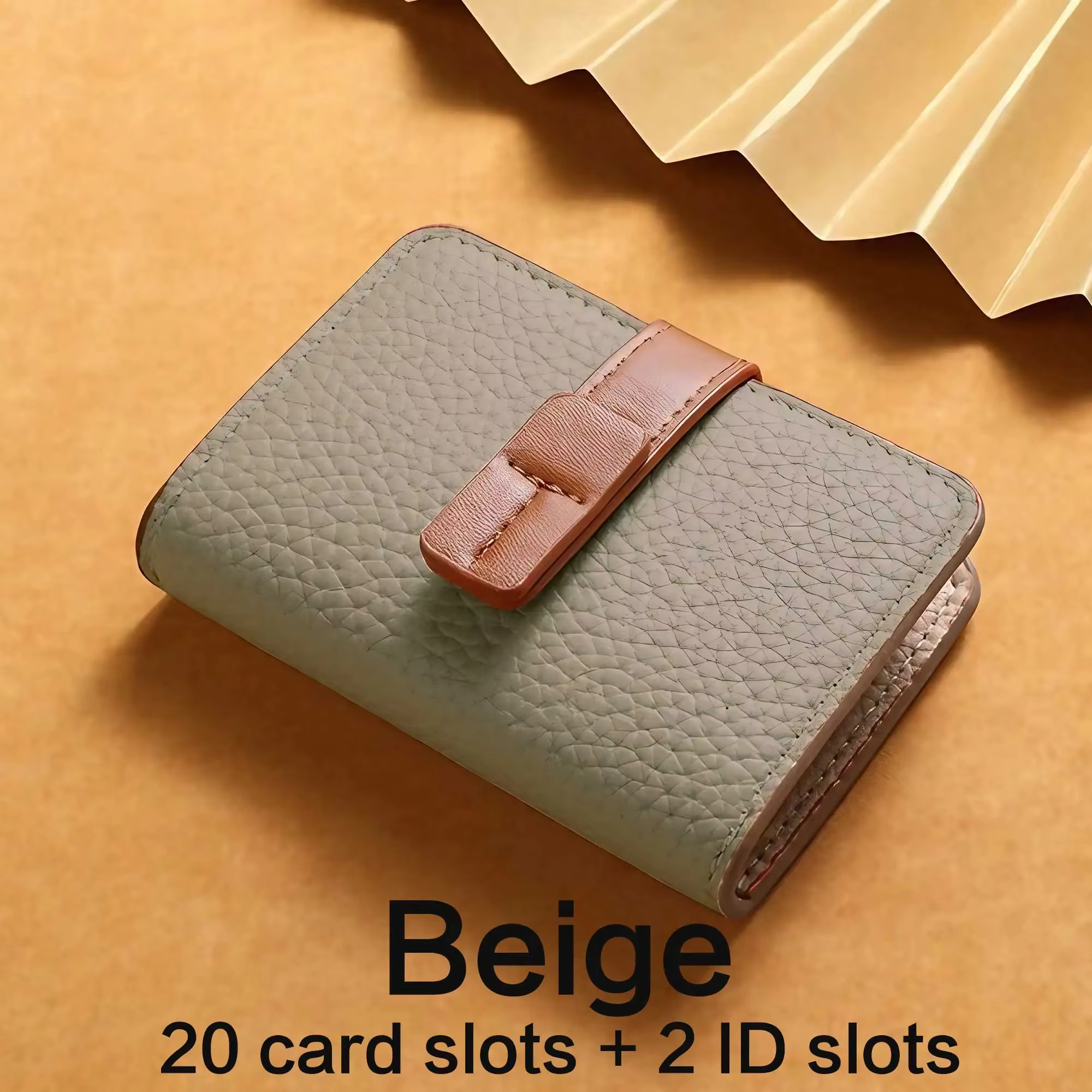 KISMIS Fashion Card Holder - Emplacements multi-cartes et conception de grande capacité, porte-carte