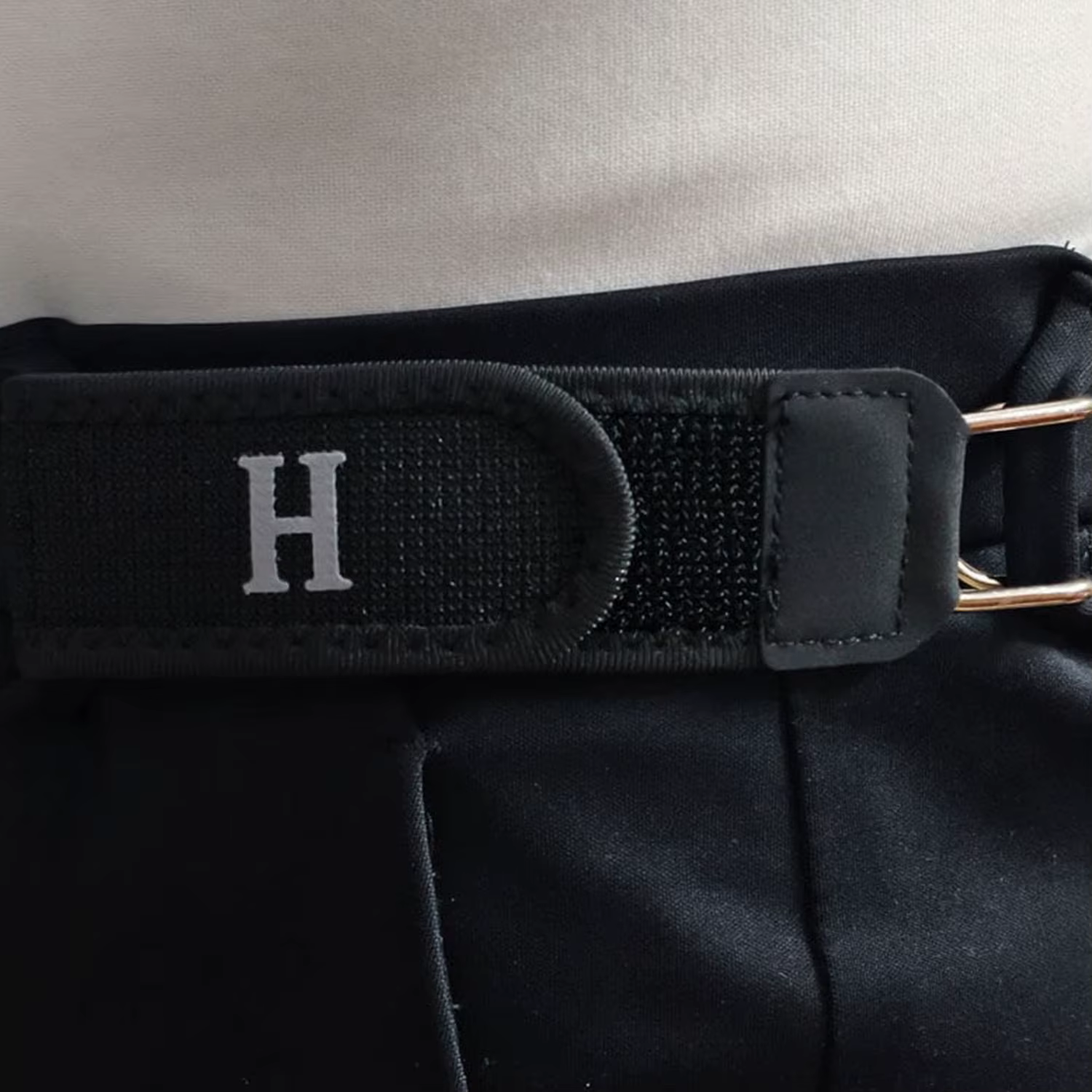 Ceinture élastique sans boucle réglable avec crochet, 1/2 pièces, ceinture de taille en velcro pour