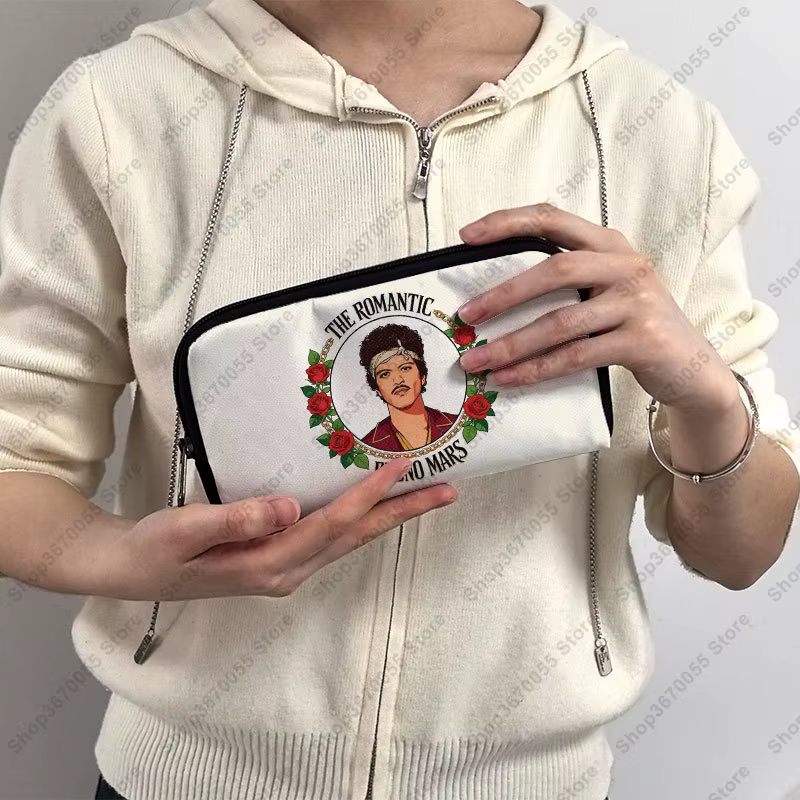 Portefeuille Romantique Bruno Mars pour Femme et Homme, Porte-téléphone, Porte-cartes d'identité et 