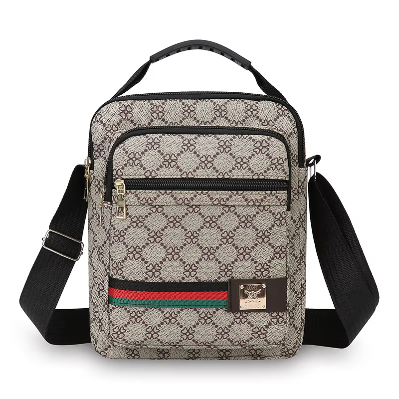 Sac bandoulière homme, nouveau modèle tendance, multi-couches, polyvalent, sac à main décontracté, s