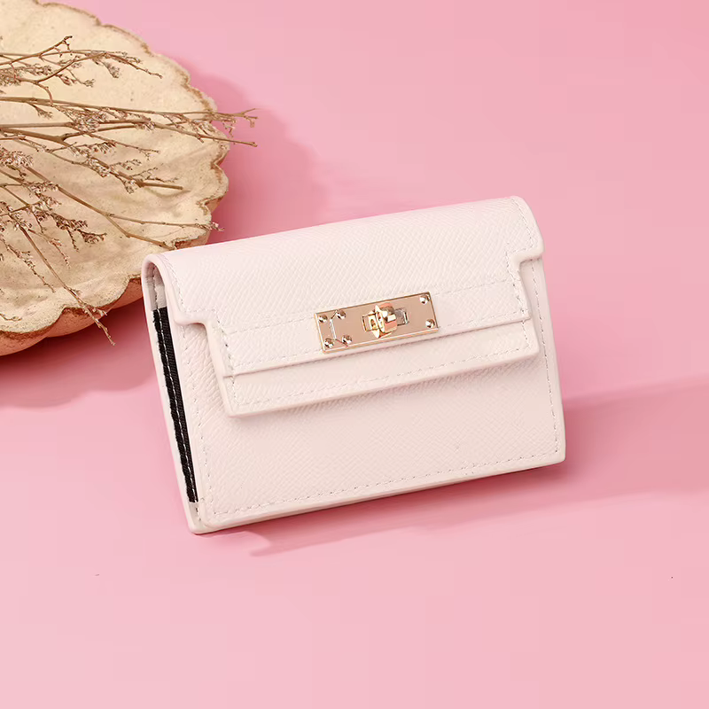 Nouveau portefeuille compact pour femme – Portefeuilles à accordéon de qualité supérieure, anti-magn