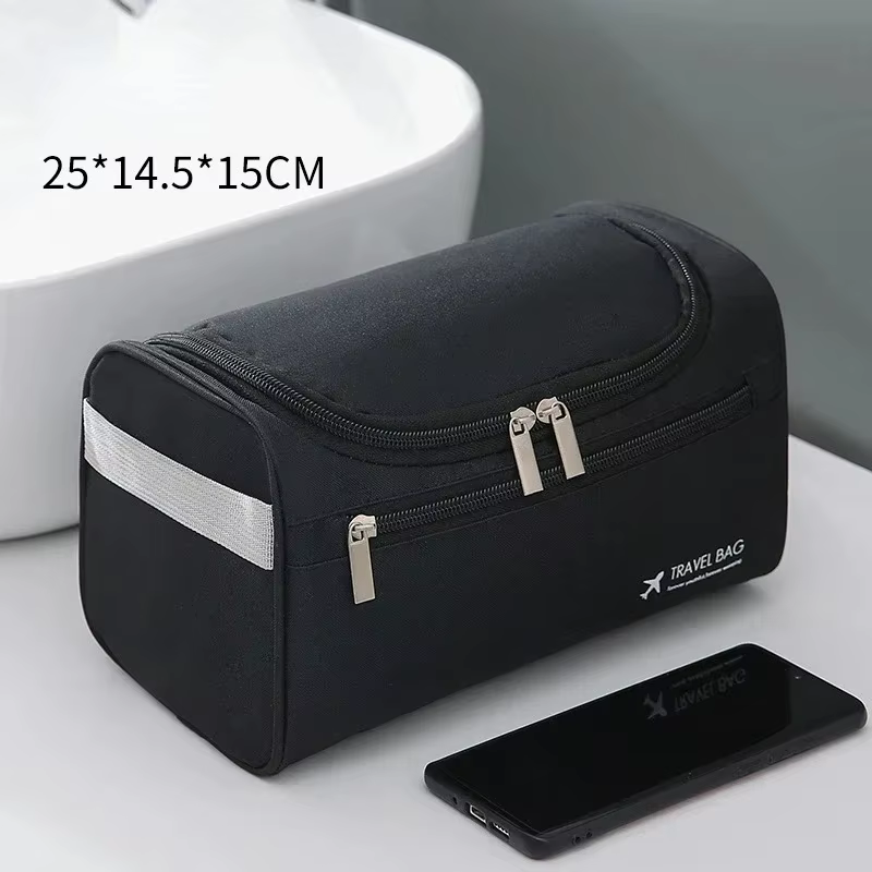 Trousse de toilette en cuir pour hommes et femmes, Kit Dopp, trousse de toilette suspendue pour homm
